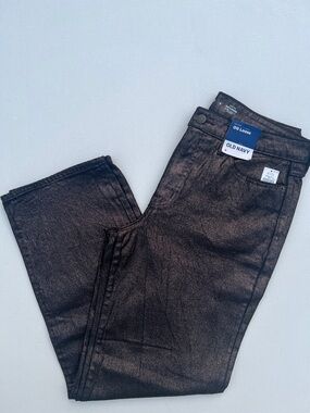🤎NWT Old Navy loose shimmer jeans🤎